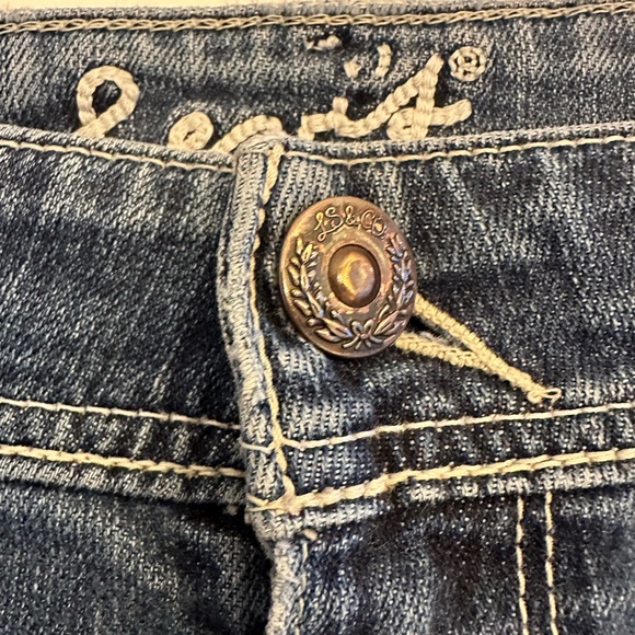 Levi’s straight leg classic denim dark wash women’s Sz 28 waist jeans - Picture 5 of 7